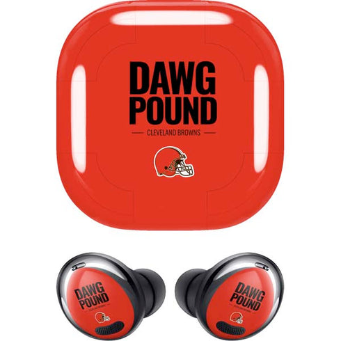 NFL Cleveland Browns Team Motto Galaxy Buds Pro Skin