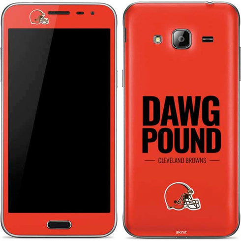 NFL Cleveland Browns Team Motto Galaxy J3 Skin