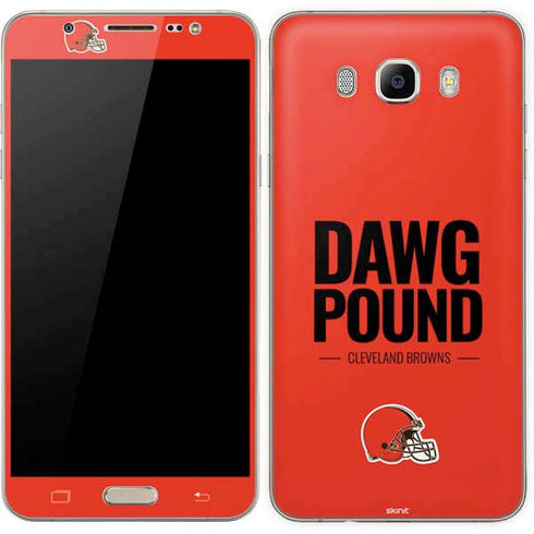 NFL Cleveland Browns Team Motto Galaxy J7 Skin