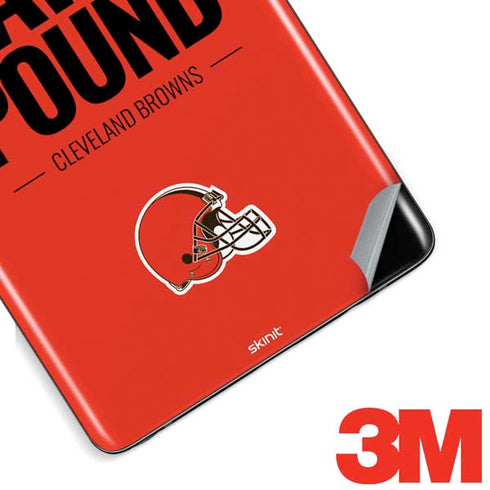 NFL Cleveland Browns Team Motto Galaxy Note 8 Skin