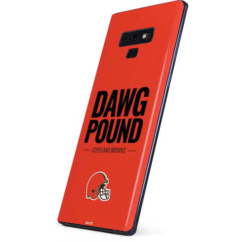 NFL Cleveland Browns Team Motto Galaxy Note 9 Skin