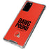 NFL Cleveland Browns Team Motto Galaxy Note20 5G Clear Case