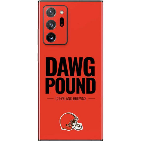 NFL Cleveland Browns Team Motto Galaxy Note20 Ultra 5G Skin