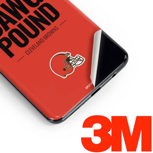 NFL Cleveland Browns Team Motto Galaxy S10 Plus Skin