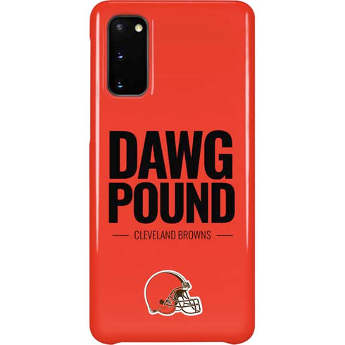 NFL Cleveland Browns Team Motto Galaxy S20 Lite Case