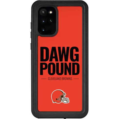 NFL Cleveland Browns Team Motto Galaxy S20 Plus Waterproof Case