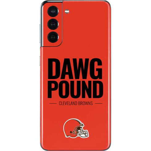 NFL Cleveland Browns Team Motto Galaxy S21 5G Skin