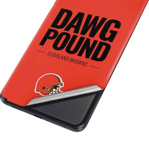 NFL Cleveland Browns Team Motto Galaxy S21 Plus 5G Skin