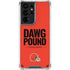 NFL Cleveland Browns Team Motto Galaxy S21 Ultra 5G Clear Case