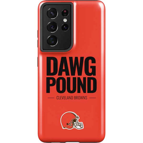 NFL Cleveland Browns Team Motto Galaxy S21 Ultra 5G Pro Case