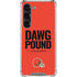 NFL Cleveland Browns Team Motto Galaxy S23 Clear Case