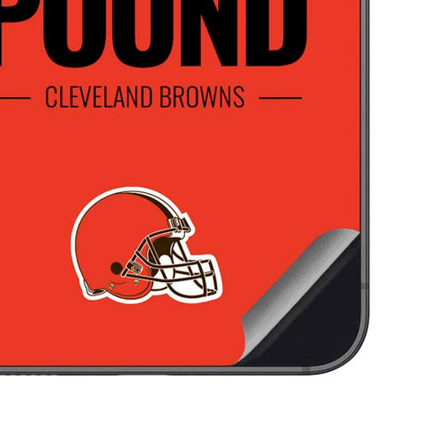 NFL Cleveland Browns Team Motto Galaxy S23 FE Skin