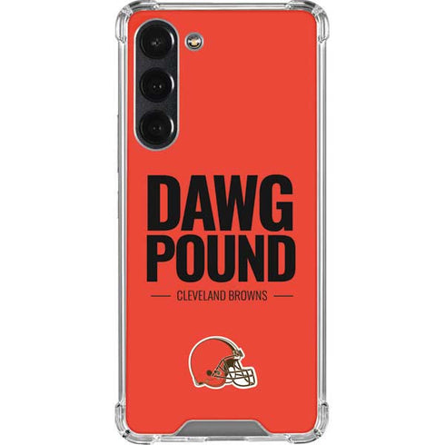 NFL Cleveland Browns Team Motto Galaxy S23 Plus Clear Case