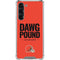 NFL Cleveland Browns Team Motto Galaxy S23 Plus Clear Case