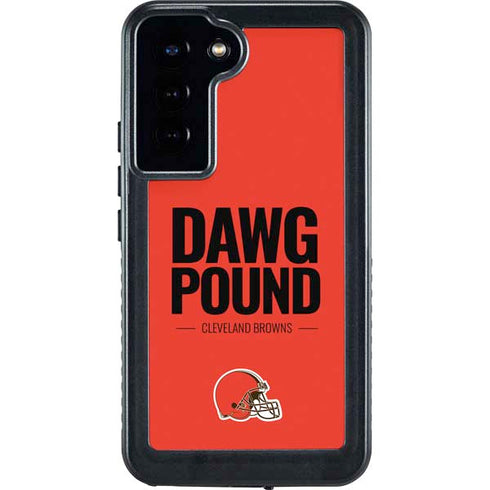 NFL Cleveland Browns Team Motto Galaxy S23 Plus Waterproof Case