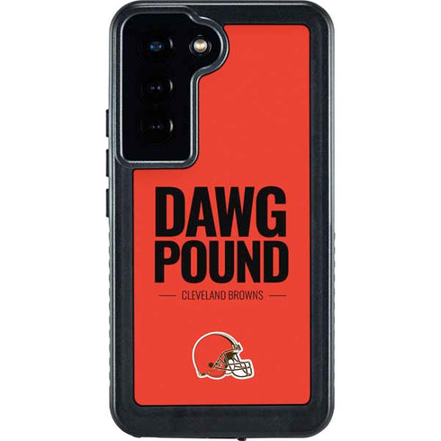 NFL Cleveland Browns Team Motto Galaxy S23 Waterproof Case