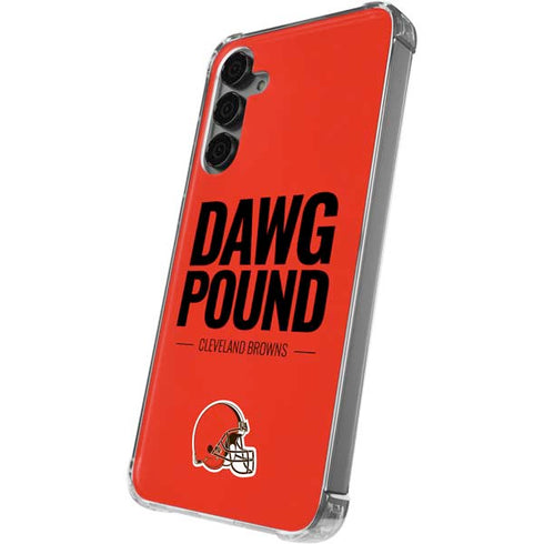 NFL Cleveland Browns Team Motto Galaxy S24 Plus Clear Case
