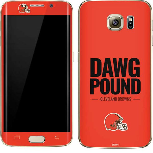 NFL Cleveland Browns Team Motto Galaxy S7 Edge Skin