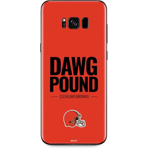 NFL Cleveland Browns Team Motto Galaxy S8 Plus Skin