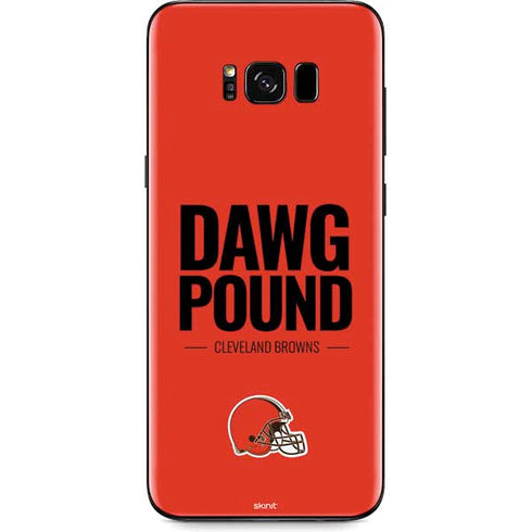 NFL Cleveland Browns Team Motto Galaxy S8 Skin