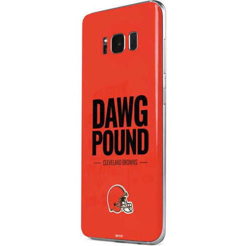NFL Cleveland Browns Team Motto Galaxy S8 Skin