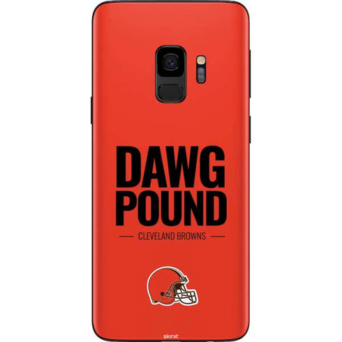 NFL Cleveland Browns Team Motto Galaxy S9 Skin