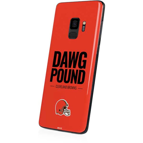 NFL Cleveland Browns Team Motto Galaxy S9 Skin
