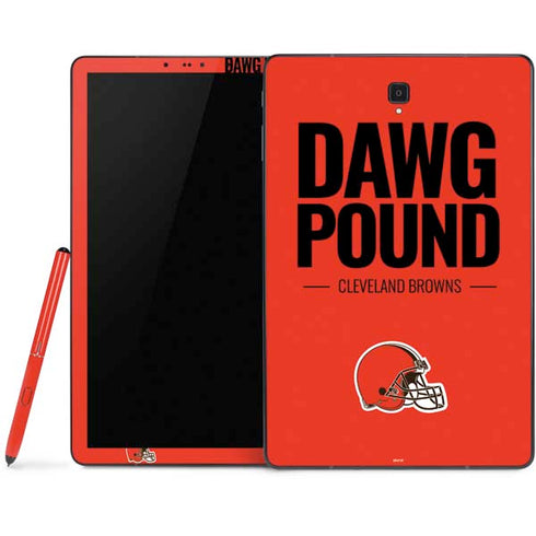 NFL Cleveland Browns Team Motto Samsung Galaxy Tab Skin