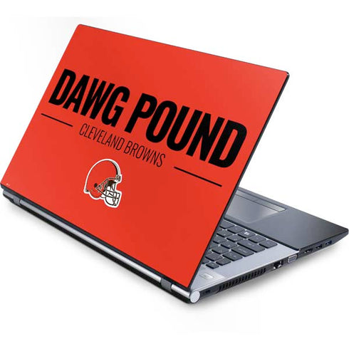 NFL Cleveland Browns Team Motto Generic Laptop Skin