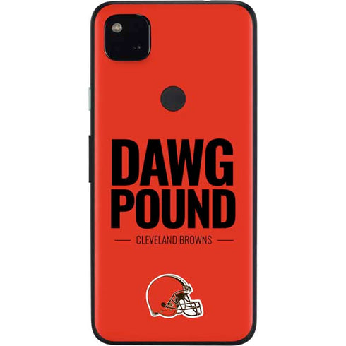 NFL Cleveland Browns Team Motto Google Pixel 4a Skin