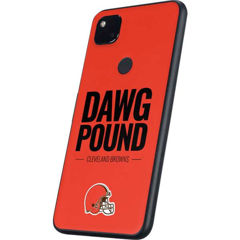 NFL Cleveland Browns Team Motto Google Pixel 4a Skin
