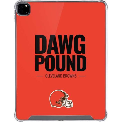 NFL Cleveland Browns Team Motto iPad Pro 12.9in (2020) Clear Case