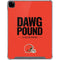 NFL Cleveland Browns Team Motto iPad Pro 12.9in (2020) Clear Case