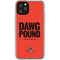 NFL Cleveland Browns Team Motto iPhone 11 Pro Clear Case