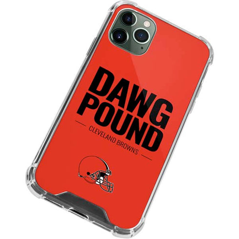 NFL Cleveland Browns Team Motto iPhone 11 Pro Max Clear Case
