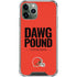 NFL Cleveland Browns Team Motto iPhone 11 Pro Max Clear Case