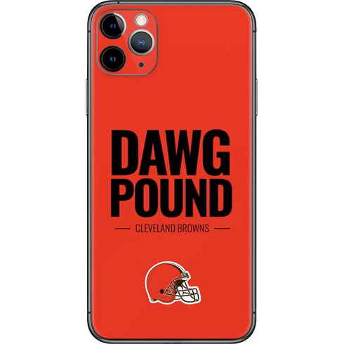 NFL Cleveland Browns Team Motto iPhone 11 Pro Max Skin