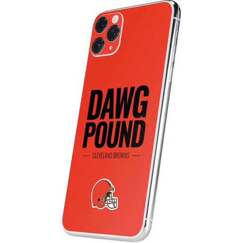 NFL Cleveland Browns Team Motto iPhone 11 Pro Max Skin