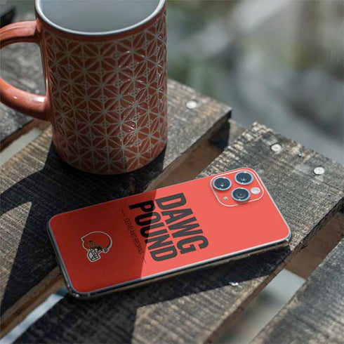 NFL Cleveland Browns Team Motto iPhone 11 Pro Skin
