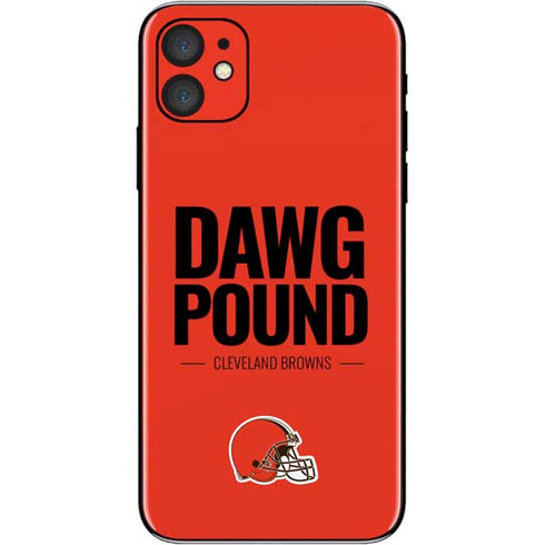 NFL Cleveland Browns Team Motto iPhone 11 Skin