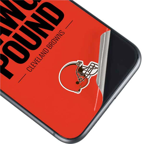 NFL Cleveland Browns Team Motto iPhone 11 Skin