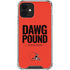 NFL Cleveland Browns Team Motto iPhone 12 Mini Clear Case
