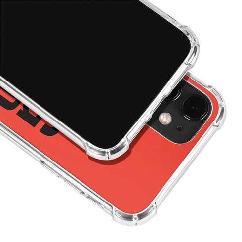 NFL Cleveland Browns Team Motto iPhone 12 Mini Clear Case