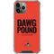 NFL Cleveland Browns Team Motto iPhone 12 Pro Clear Case