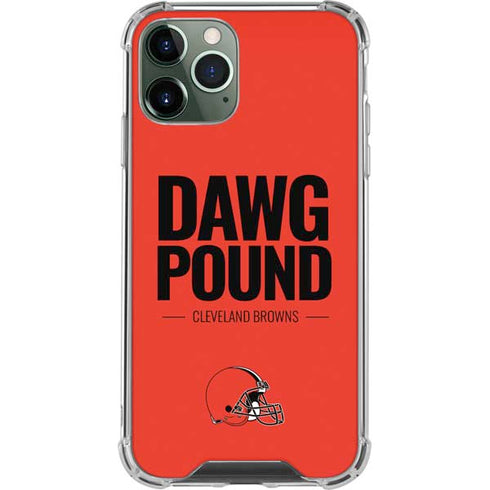 NFL Cleveland Browns Team Motto iPhone 12 Pro Max Clear Case