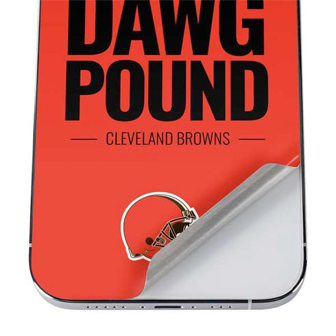NFL Cleveland Browns Team Motto iPhone 12 Pro Max Skin