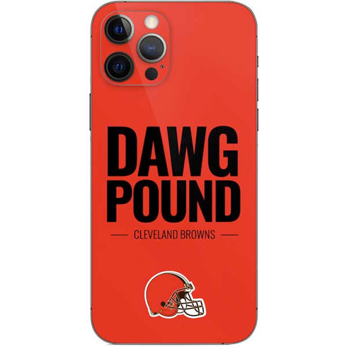 NFL Cleveland Browns Team Motto iPhone 12 Pro Skin