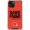 NFL Cleveland Browns Team Motto iPhone 13 Mini Clear Case