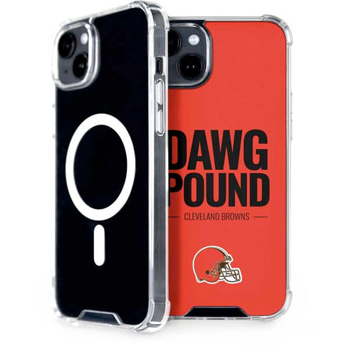 NFL Cleveland Browns Team Motto iPhone 15 MagSafe Case