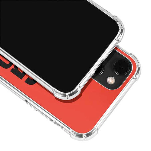 NFL Cleveland Browns Team Motto iPhone 15 Plus Clear Case